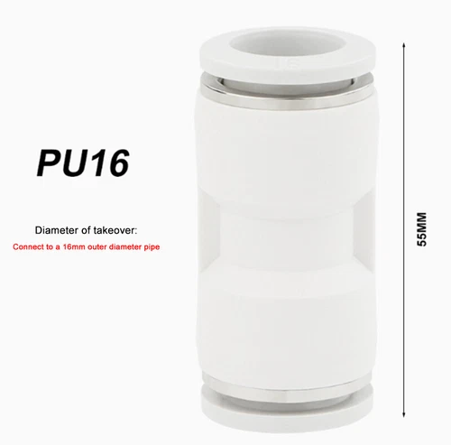 PU/PY/PE Series Tracheal Connector Outer Diameter 4/6/8-16MM For PU/Nylon Hose - Picture 17 of 45