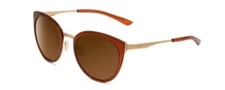 Smith Optic Somerset Women Cateye Designer Sunglasses Amber/Polarized Brown 53mm