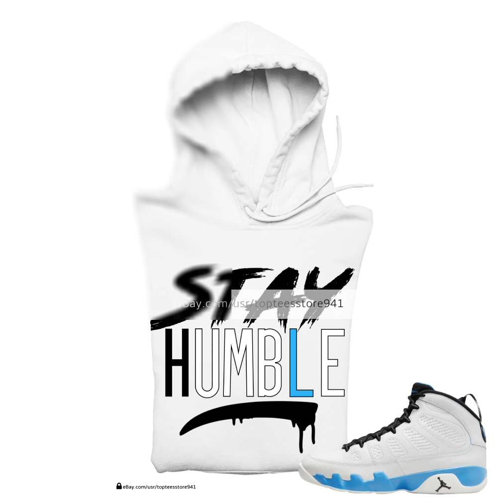 Hoodie To Match Air Jordan 9 Powder Blue-image