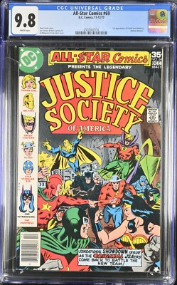 All-Star Comics #69 CGC Graded 9.8 (1977) 1st Earth-Two Huntress DC Comics