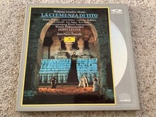 Mozart La Clemenza Di Tito LASERDISC 1989, LD OPERA Levine Wiener Philharmonic