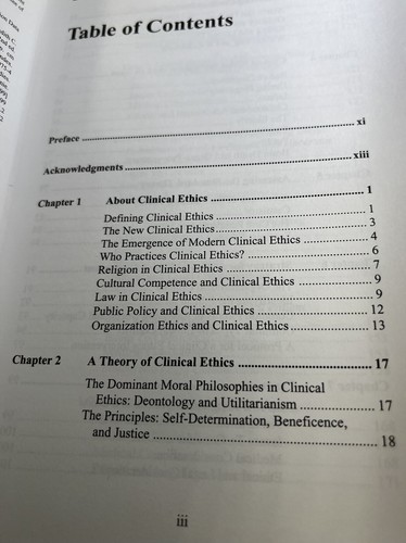 Ethics in Clinical Practice, Judith C. Ahronheim, Jonathan D., Ph.D. Moreno, Con - Picture 9 of 12