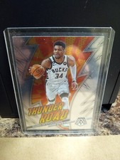 2022-23 Panini Mosaic Giannis Antetokounmpo Thunder Road  #6 Sp