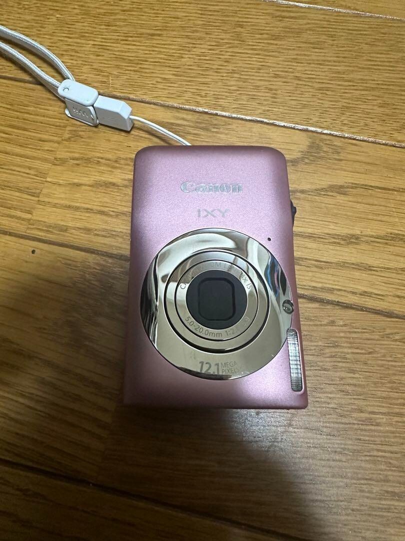 Canon IXY 200F PK Digital Camera, 12.1MP, 4x Optical Zoom, Compact