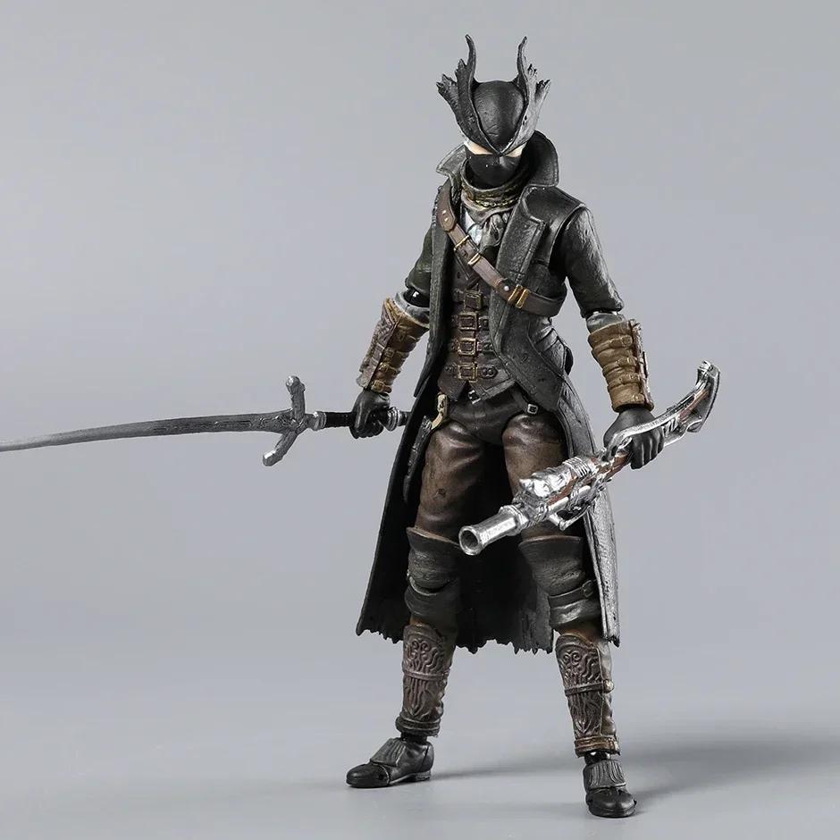 【中古】 figma ブラッドボーン 367-DX ハンター フィギュア Figma 367-dx Bloodborne the Old Hunters Pvc Action Figure