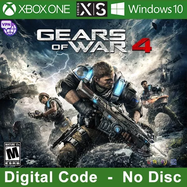 Gears of War 4 Xbox One, Series XS & PC Key ☑Turkey Region ☑VPN