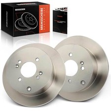 2x Brake Discs Rear for Hyundai Accent III Kia Getz i20 I Rio II 584111C800 New