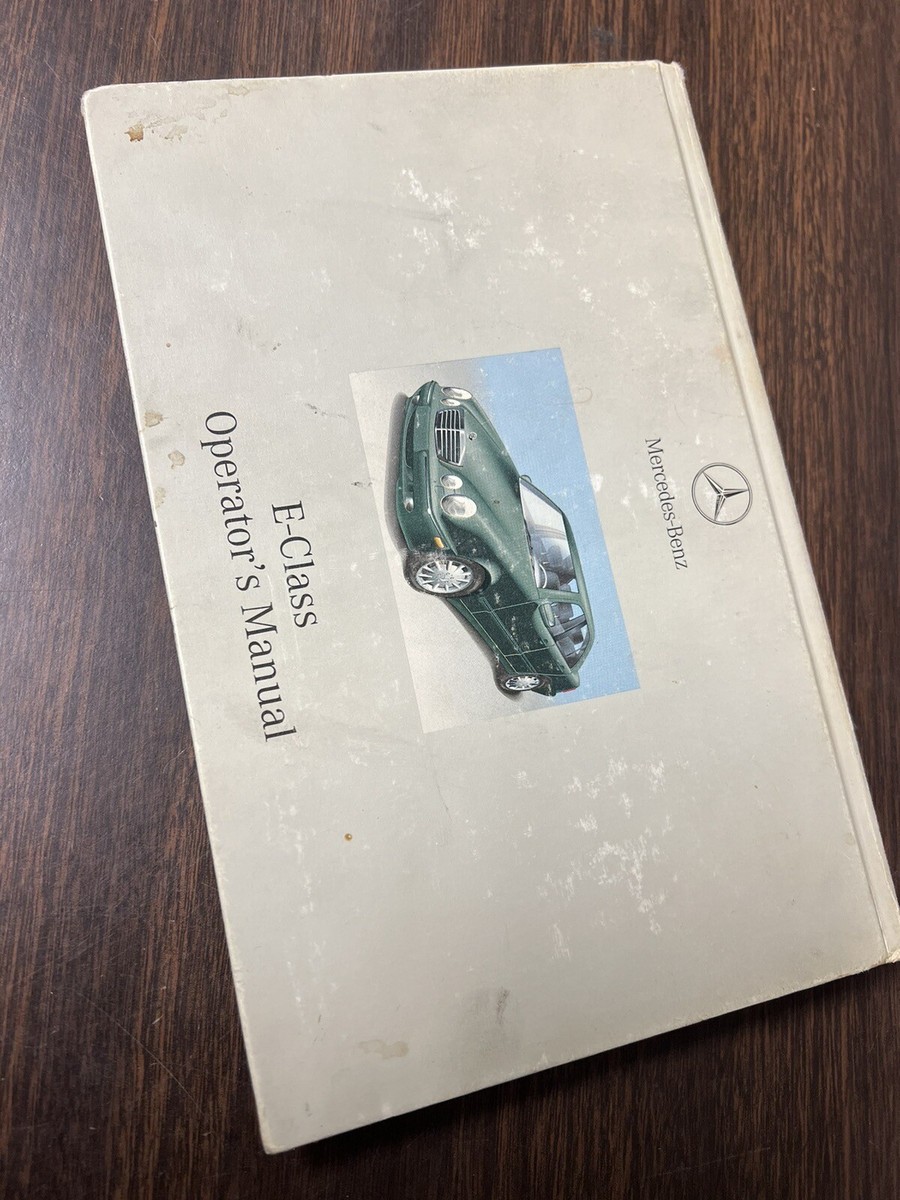 Mercedes-Benz W210 E320 E430 E55 AMG OWNER MANUAL command