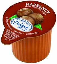 International Delight, Hazelnut Liquid Creamer, Single-Serve Packages, 288 Count