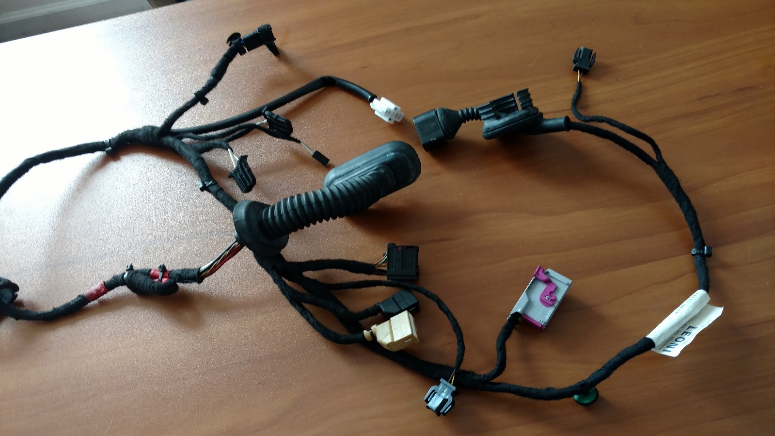 LAMBORGHINI GALLARDO RIGHT SIDE PASSENGER SIDE DOOR WIRE HARNESS OEM 400971036A