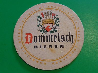 Old Beer Bierdeckel Coaster ^ Dommelsch Bierbrouwerij Bieren ~ The NETHERLANDS