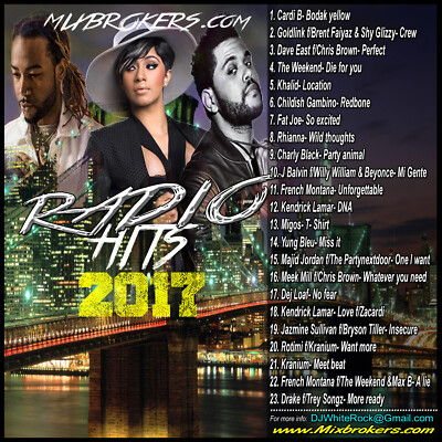 DJ White Rock Radio Hits 2017 Hip Hop/ R&B