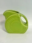 Chartreuse Fiesta Mini Disk Pitcher/Creamer, ca. 1997-1999, 5oz, 3.25”