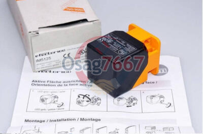 One IFM IM5125 IMC4035UCPKG/K1/SC/US-100-DPA Proximity Switch Sensor New