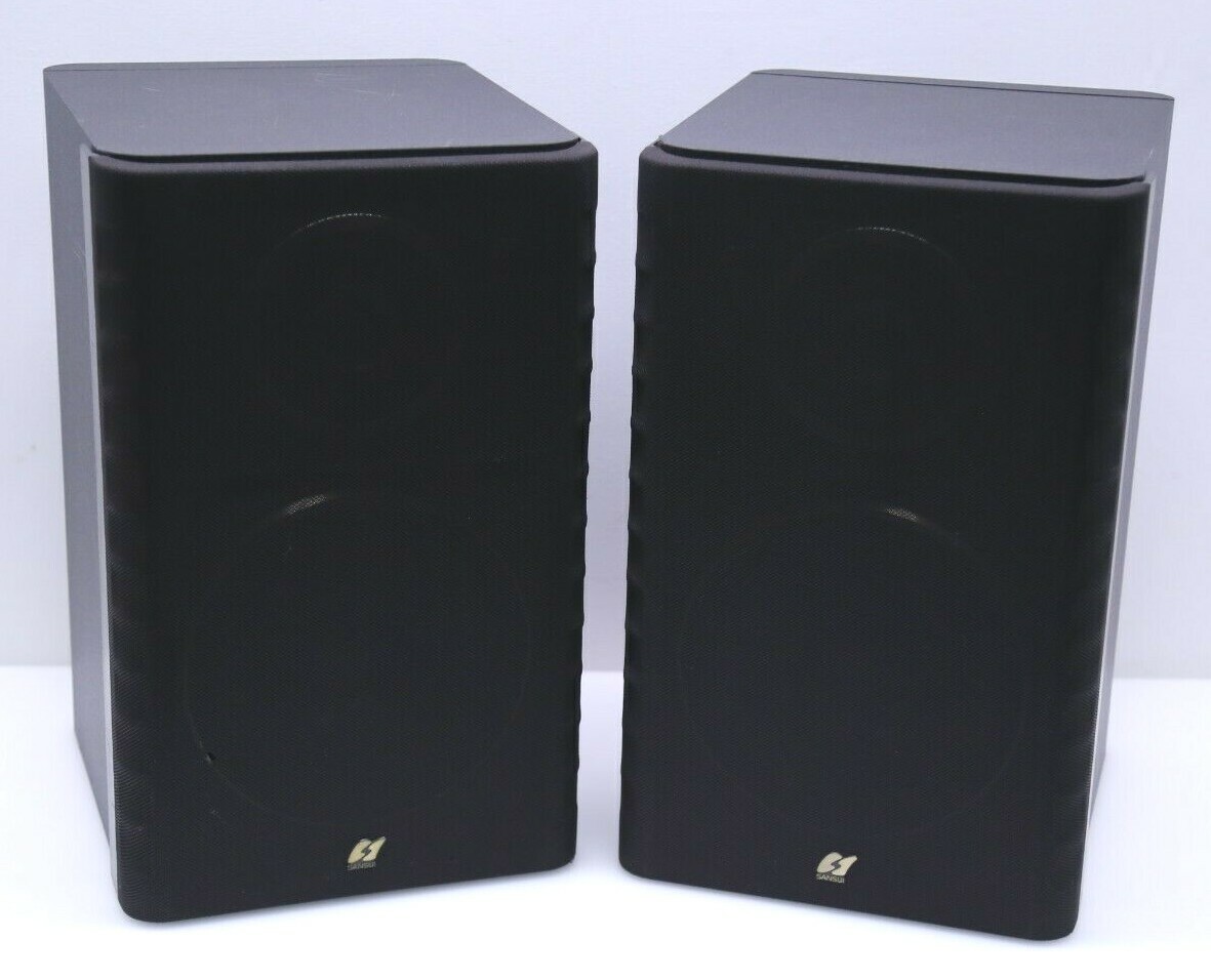 Vintage Sansui SP-100i 2 Speaker Loudspeakers L & R - TESTED | eBay