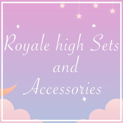Royale High All Sets & items!-Cheapest prices -Trusted Seller! - Fast Delivery!