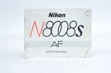 Nikon N8008S Manual Instruction