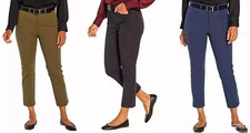 Banana Republic Women's Slim Straight Cropped Pants