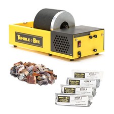Tumble-Bee Rotary Rock Tumbler  Includes Rock  Polish Kit  Model TB-12, 1X2LB