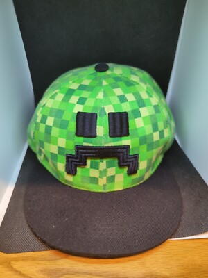 Six Flags Minecraft Creeper Cap