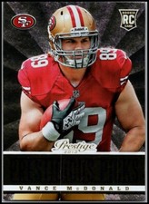 2013 Panini Prestige Prestigious Picks Gold  #32 Vance McDonald FREE SHIPPING!