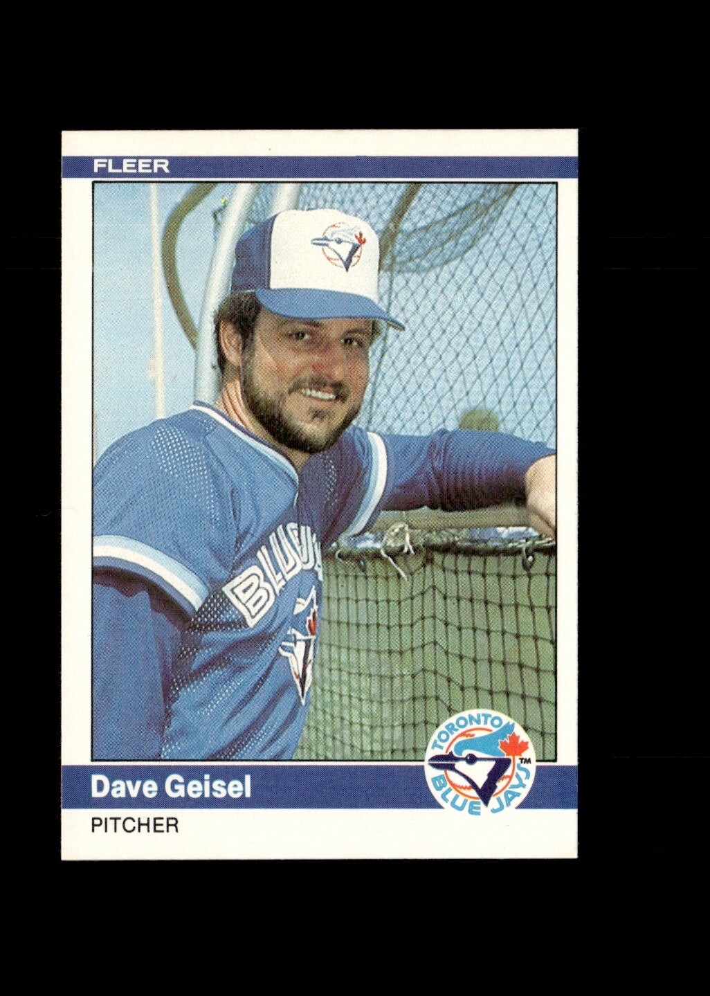 1984 Fleer - Dave Geisel #154