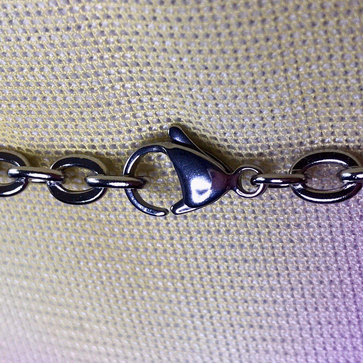 Lethe Intimates Silver Chain Crystal Belt Gems Beach Pool Waterproof Swim Sexy Lethe Intimates Silver Crystal Belt Jewelry Chain Size M  main image 4