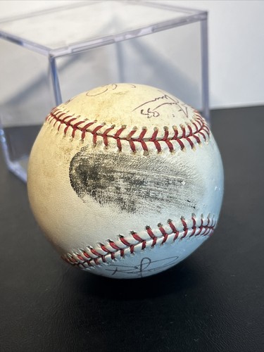 Minnesota Twins Signed Autograph Rawlings Baseball Morneau Nathan Batista Kubel - Picture 7 of 15