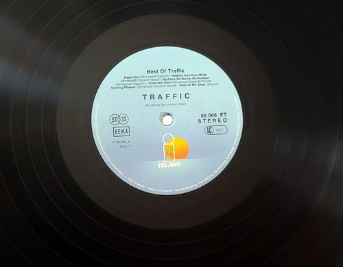 TRAFFIC – BEST OF TRAFFIC LP 33 RPM VINYL - Picture 4 of 4