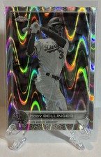 2022 Topps Chrome Sonic - Cody Bellinger #106 Black & White RayWave Refractor
