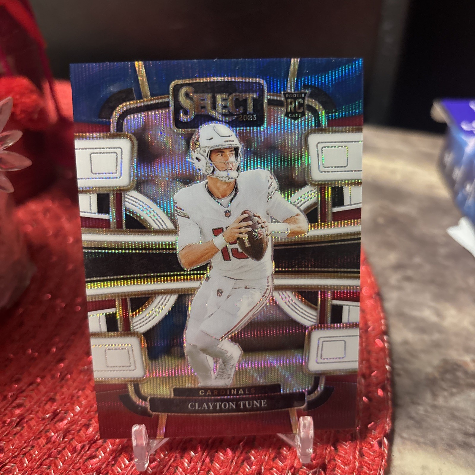 2023 Panini Select - Concourse Clayton Tune #2 Tri-Color Prizm /259 RC