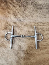 FULL CHEEK SNAFFLE BIT 5 INCH