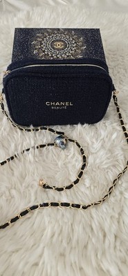 Chanel  Beauty Tasche / Kosmetiktasche mit abnehmbarem Schulterriemen