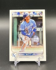 2022 TOPPS UPDATE SERIES BOBBY WITT JR ROOKIE CARD RC #US100 ROYALS INVESTMENT