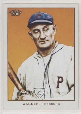 2009 Topps 206 Honus Wagner (Holding Bat) #130 HOF qw7