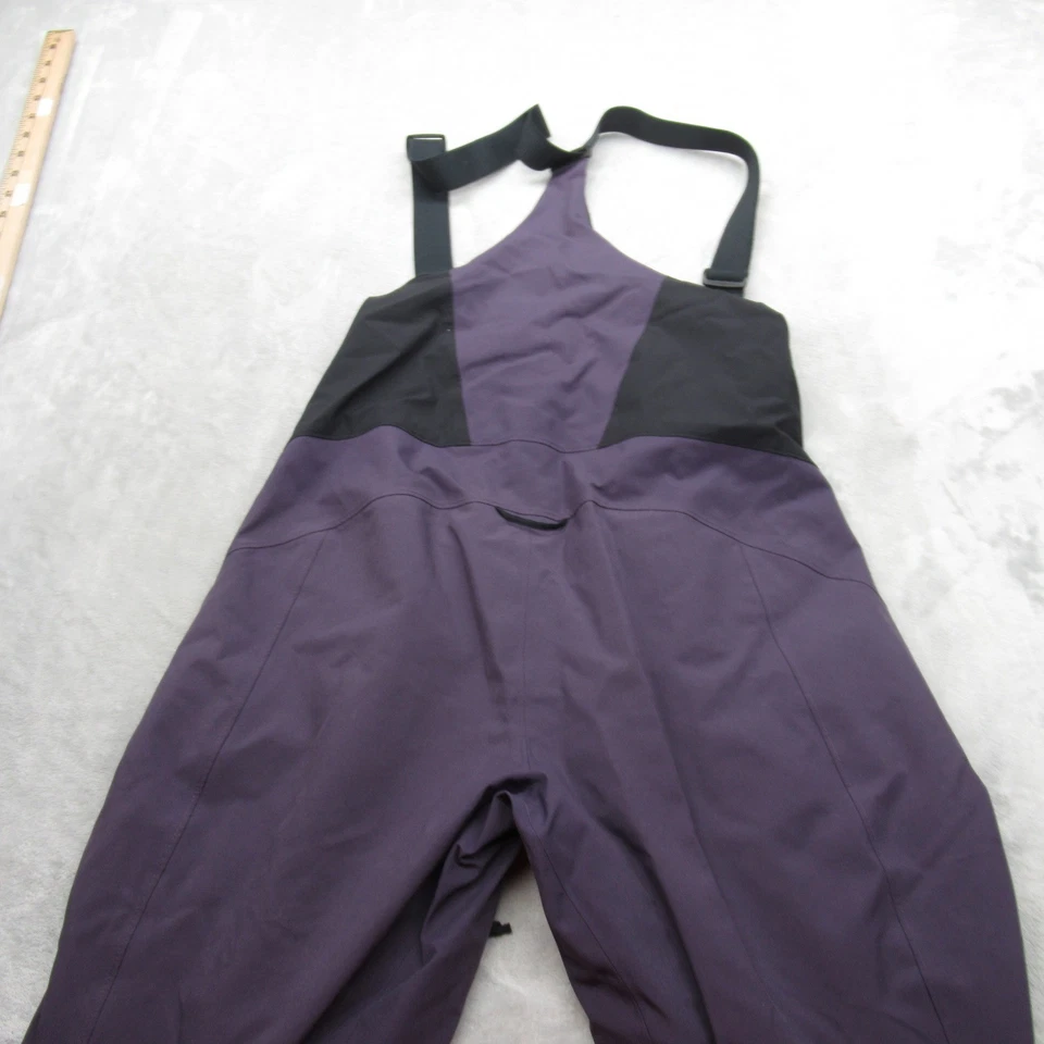 Pantalones con tirantes Mountain Hardwear para mujer XS púrpura aislado impermeable recco nieve esquí Foto 2 de 4