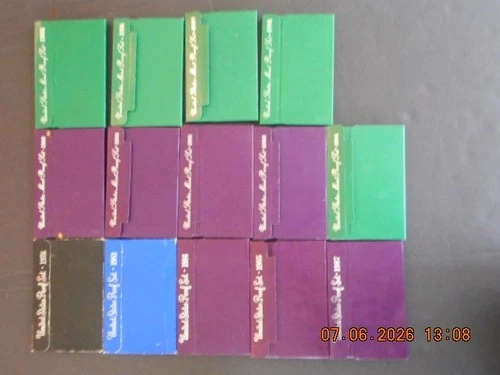 US Proof sets - 1976, 1983, 1984, 1985, 1987, 1989, 1991, 1996, 1998 - 14 sets