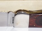 VINTAGE CASE XX USA 9 DOT 1971, P172L BOSS LOCKBACK KNIFE w/SHEATH & BOX. UNUSED — photo 6