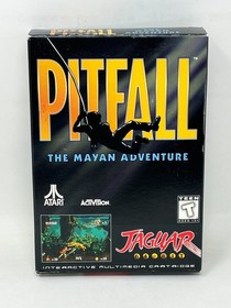 Atari Jaguar - Pitfall The Mayan Adventure - CIB Complete / Clean & Tested 1995