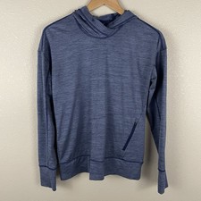 Sudadera con capucha Outdoor Research XS azul Chain Reaction falta cordón para mujer