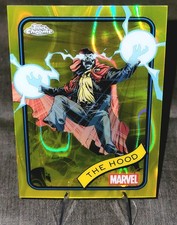 2025 Topps Chrome Marvel - #70 The Hood - Yellow Lava Refractor