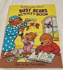 PBS KIDS The Berenstain Bears , Busy Bears Activity Coloring Book NEW