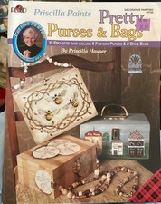 PLAID Priscilla Paints Pretty Purses And Bags Booklet