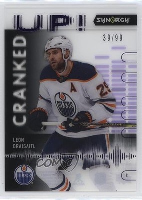 2022-23 Upper Deck Synergy Cranked Up Purple 39/99 Leon Draisaitl #CU-LD 0u20
