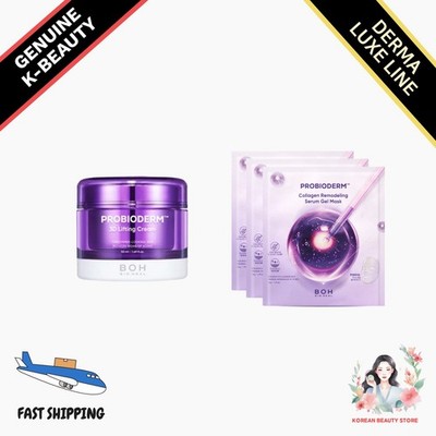 BIOHEAL BOH Probioderm 3D Lifting Cream 50ml + Collagen Gel Mask 3ea Set