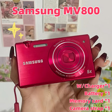 Samsung MV800 Digital Camera Selfie Flip-out Vlog 5x Zoom 16.1MP -90 New