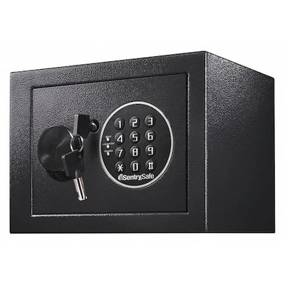 Sentry Safe X014e Security Safe, With Digital 8.1 Lb, 0.14 Cu Ft, Steel