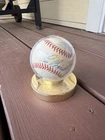 Lou Brock Autographed Baseball In Case