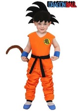 Toddler Dragon Ball Z Goku Costume TD-4T Used, minor stain