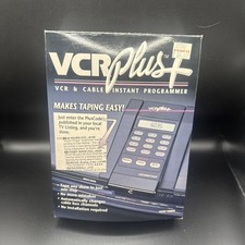Gemstar VCR Plus Instant Programmer 1990/1991 New In Box
